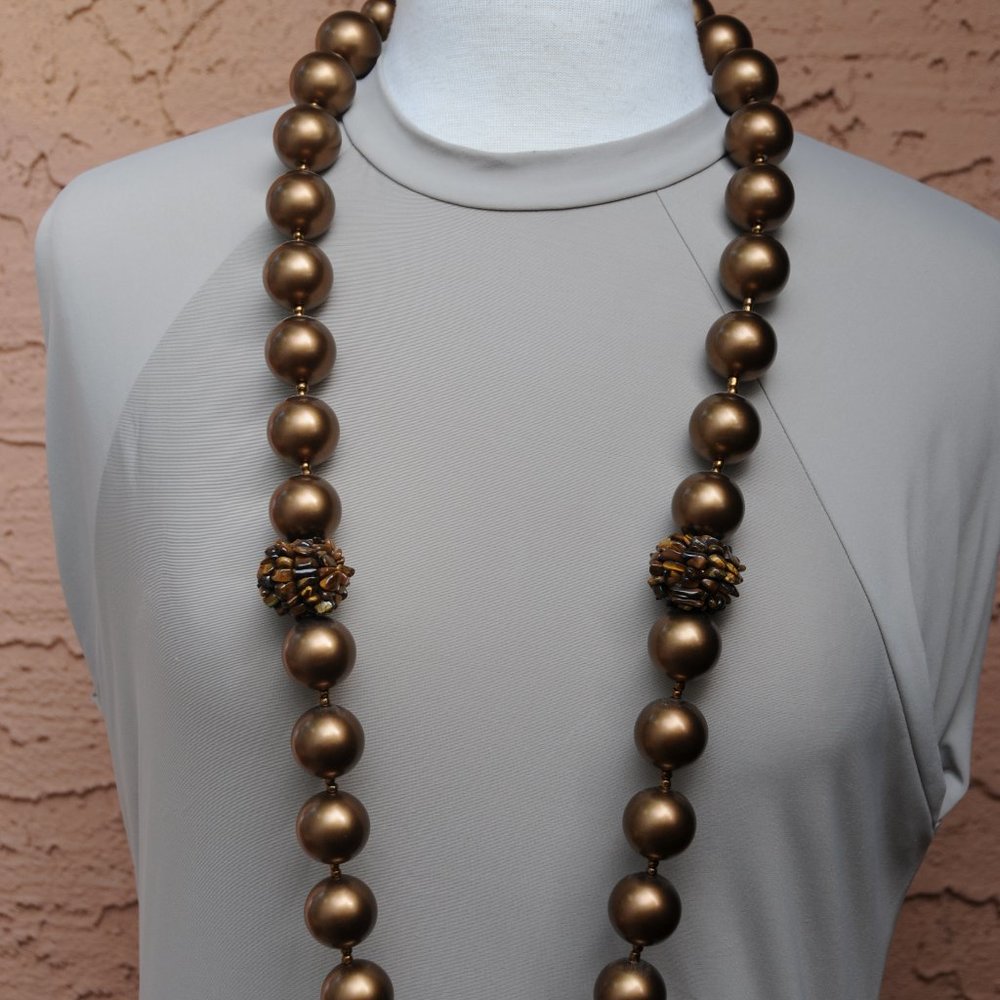 EUC Long Chico's Necklace